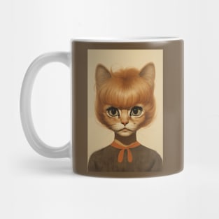 Female Anthropomorphic Cat Mug